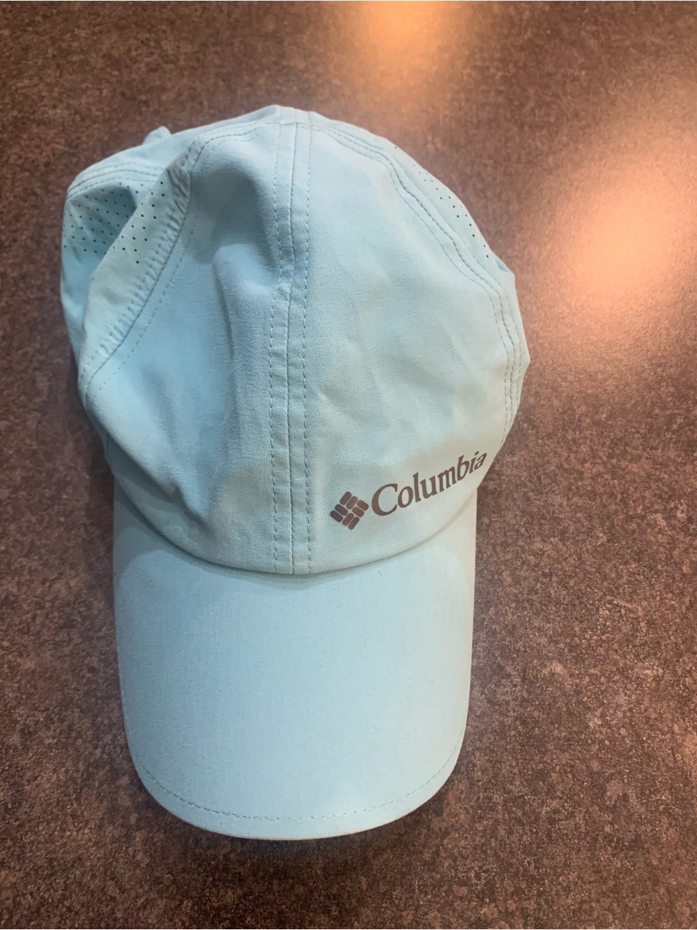 Columbia Kids Light Blue Baseball Cap with Logo